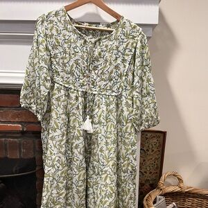 100% cotton dress made in India